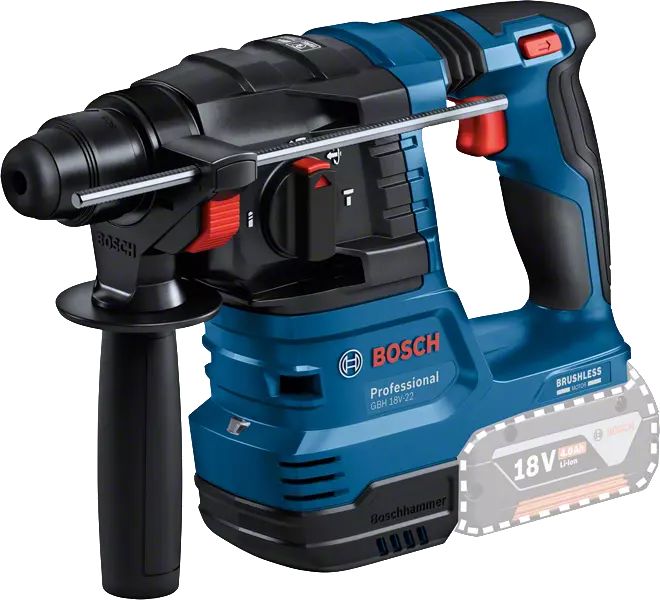 Perforateur SDS-PLUS 18 V GBH 18V-22 (sans batterie ni chargeur) BOSCH 611924000