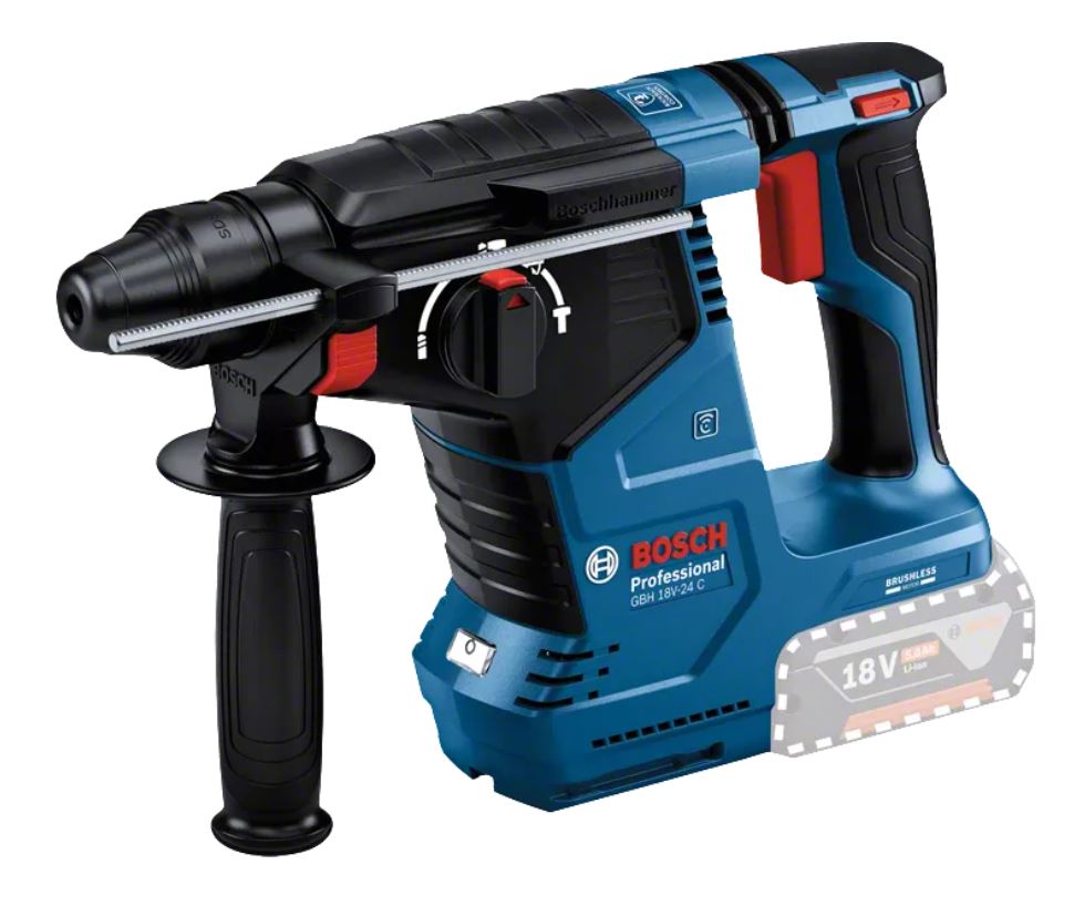 Perforateur SDS-Plus 18 V GBH 18V-24 C Professional (sans batterie ni chargeur) BOSCH 0611923000
