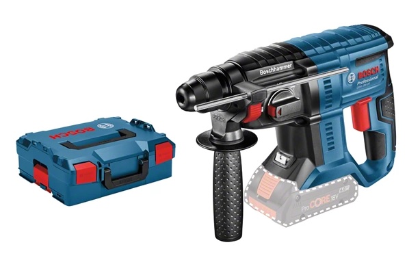 Perforateur SDS Plus 18 V GBH 18V20 (sans batterie ni chargeur) en coffret L-BOXX BOSCH 0611911001