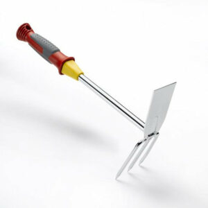 Petite serfouette 3 dents 1 panne OUTILS WOLF LNK revêtement anti-dérapant