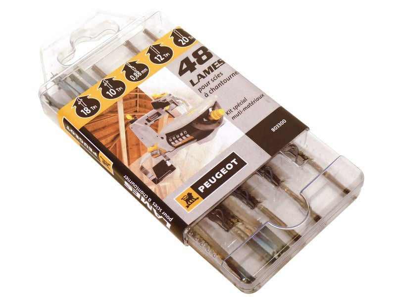 Lot De 48 Lames Universelles Peugeot Pour Scie