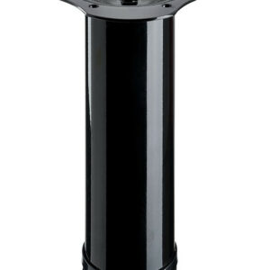 Pied de meuble Hettich, noir, dia 6 cm x hauteur réglable de 20 à 23 cm