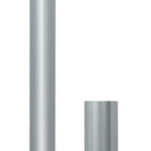 Pied de table RONDELLA diamètre 60 mm hauteur 900 mm acier aspect inox 635.06.490