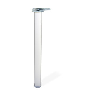 Pied réglable pour table FITWID carré de hauteur 830 mm aluminium anodisé mat EMUCA 3245663