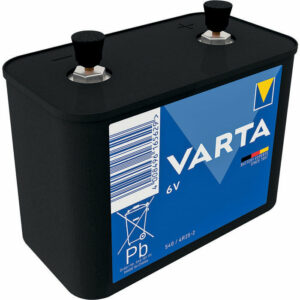 Pile Professional 4LR25-2 540 Z/C 6 V plastique VARTA 540101111