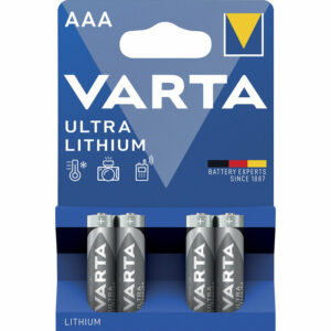 Piles ULTRA LITHIUM 1,5 V LR03 AAA VARTA 6103301404