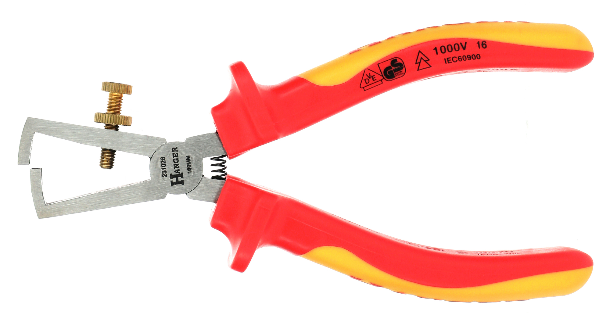 Pince à dénuder isolée 1000 V 160 mm HANGER 231026