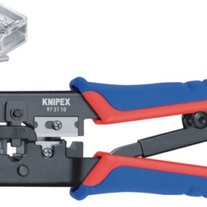 Pince à sertir pour fiches Western 190 mm KNIPEX 97 51 10 SB