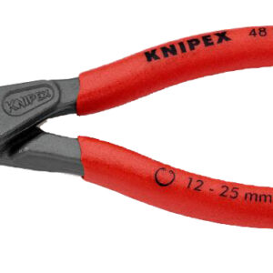 Pince circlips intérieurs 12 à 25 mm coudée à 90° avec pointe de 1,3 mm  KNIPEX 48 21 J11
