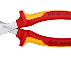 Pince coupante de côté à forte démultiplication isolée 1000 V X-CUT® 160 mm KNIPEX 73 06 160