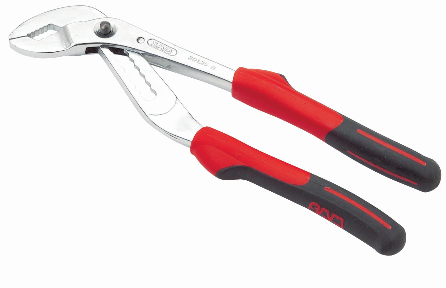 Pince multiprise bimatiere à bouton poussoir SAM OUTILLAGE 20125Z