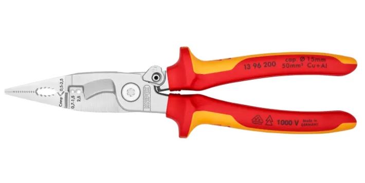 Pince pour installations électriques 200 mm KNIPEX 13 96 200