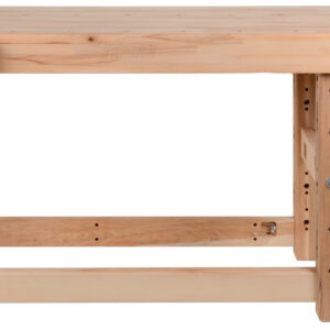 Banc de travail charges lourdes 2000 mm - Hauteur 1100 mm - Plateau hêtre 120 mm