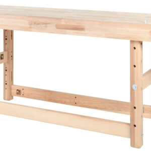 Banc de travail menuiserie 2500 mm - Hauteur 1100 mm - 2 étaux double broche