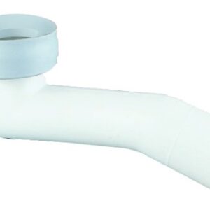 Pipe coudée PVC D75 pour cuvette WC ASPIRAMBO PORCHER D5994AC