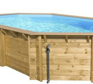 Piscine OCEA 400 x 610 H 130 cm liner bleu 75/100 UBBINK 7504508