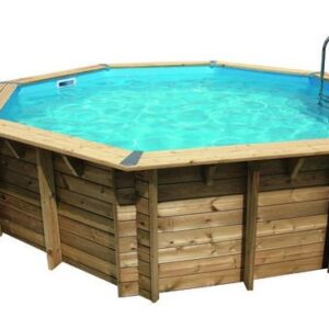Piscine OCEA 430 H120 cm liner bleu 75/100 UBBINK 7504505