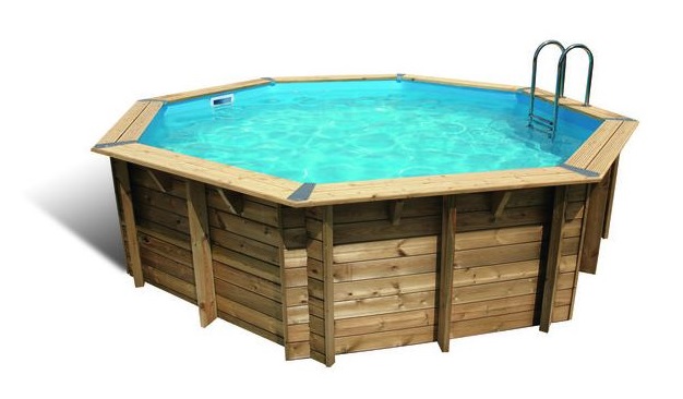 Piscine OCEA 430 H120 cm liner bleu 75/100 UBBINK 7504505