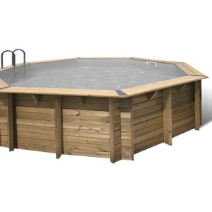 Piscine OCEA 510 H 120 cm liner gris 75/100 UBBINK 7504733