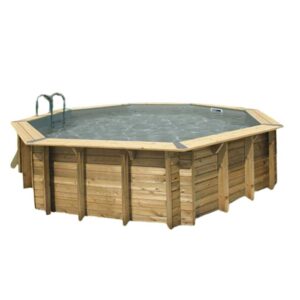 Piscine OCEA 580 H 130 cm liner gris 75/100 UBBINK 7504734