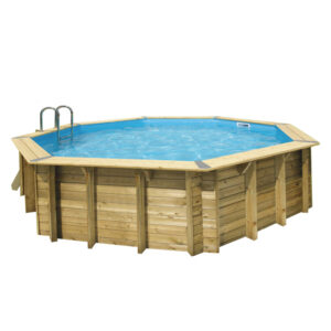 Piscine OCEA D 580 H 130 cm liner bleu 75/100 UBBINK 7504506