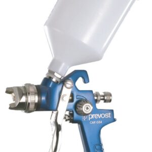 Pistolet de peinture par gravité alu anodisé bleu pneumatique 0,6 l PREVOST CAR GO 41