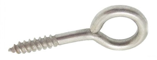 Piton à filetage bois A2 2,5x10 boîte de 200 ACTON 623202,5X10