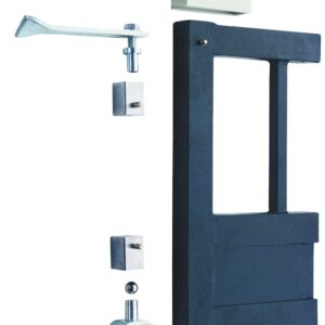Pivot à sceller pour tube carré 50 x 50 x 2 mm FAURE ET FILS PIEM4050