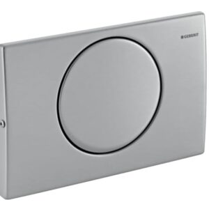 Plaque de déclenchement interrompable MAMBO acier inoxydable GEBERIT 115.751.00.1