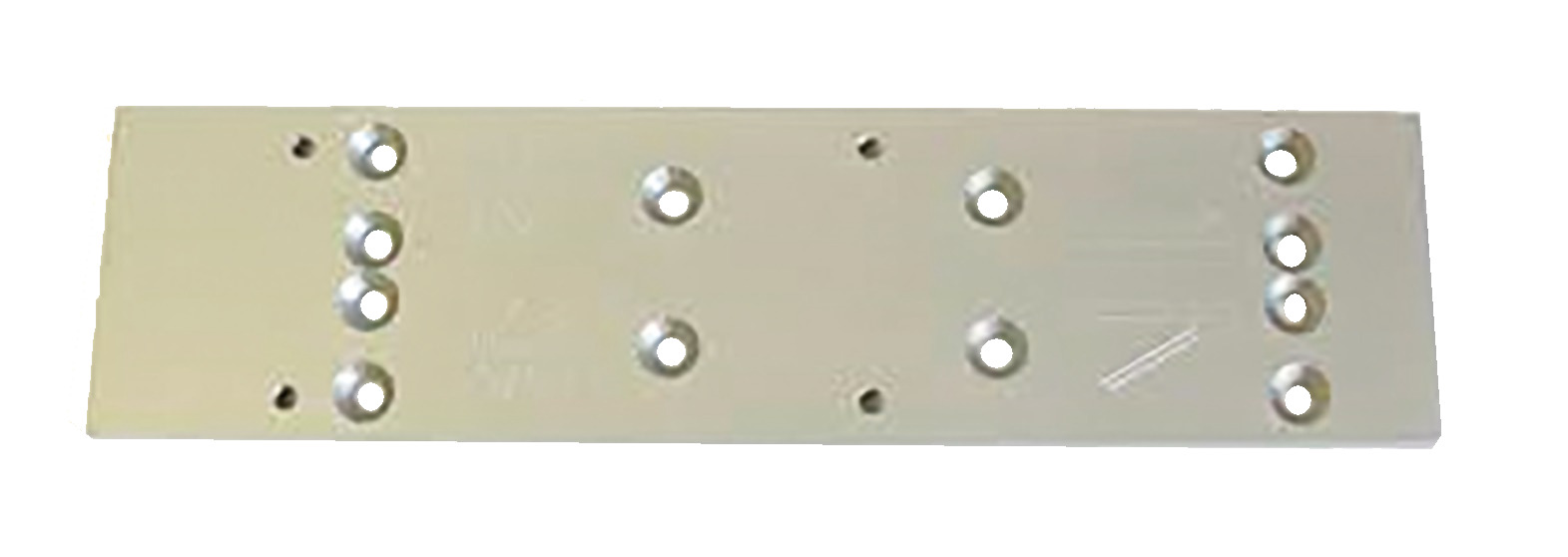 Plaque de montage pour ferme porte TS71/TS72 argent DORMAKABA 22002101