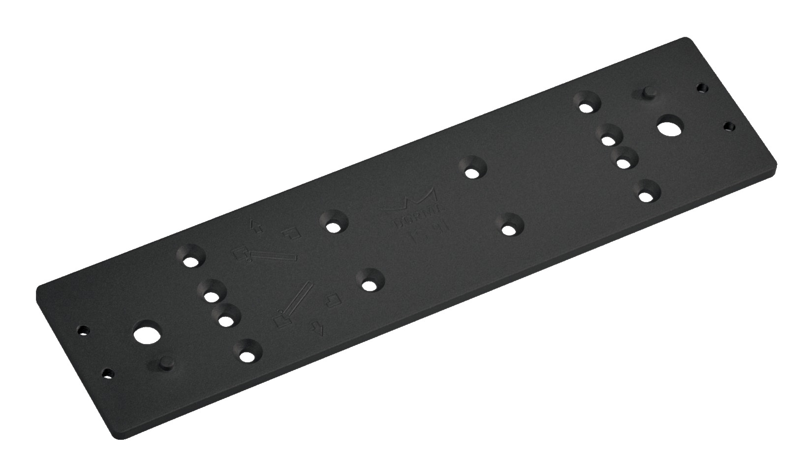 Plaque de montage pour TS 91 noir DORMA 41000219