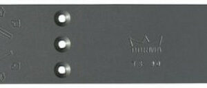Plaque de montage TS90 RAL9006 DORMA 4500010002901