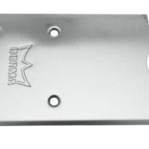 Plaque en inox N7510 pour pivot de sol BTS 75 V DORMA 46700060