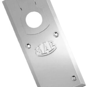 Plaque finition inox pour pivot série 77 MAB AC534.IN