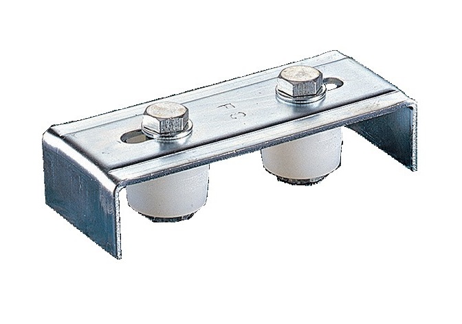 Plaque guide grille 2 olives diamètre 34,5 mm FAAC COMUNELLO 247
