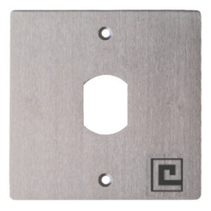 Plaque inox 80 x 80 mm T25 HERACLES PCA-PL80PP
