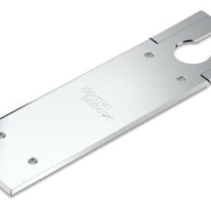 Plaque inox N7410 pour BTS 80 DORMA 46700000
