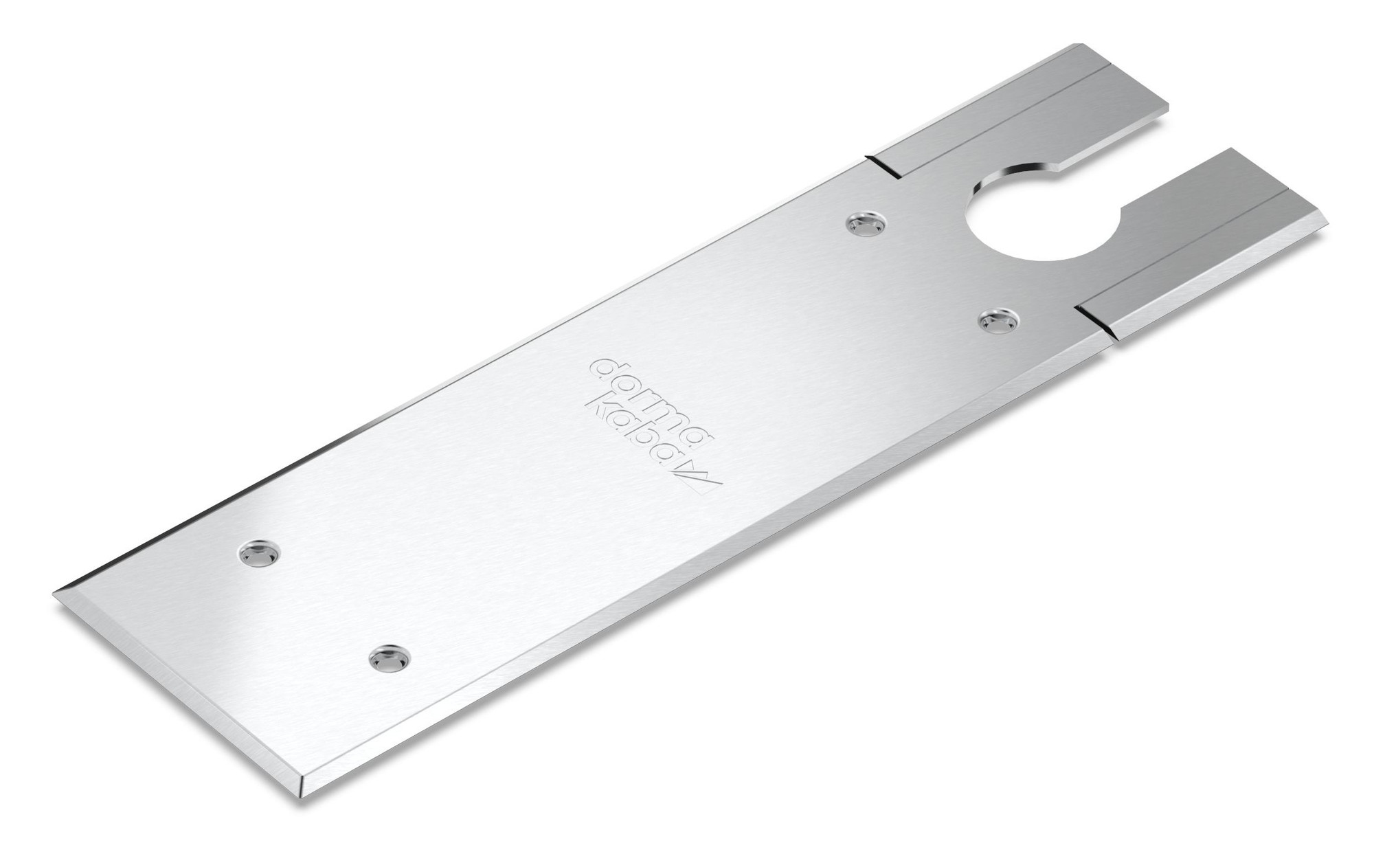 Plaque inox N7410 pour BTS 80 DORMA 46700000