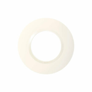 Plaque LEGRAND Dooxie 1 poste ronde blanc