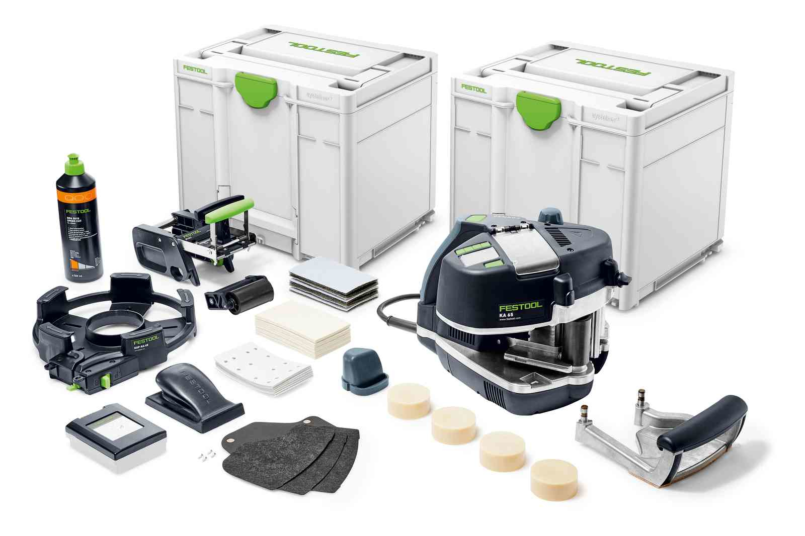 Plaqueuse de chants 1200 W CONTURO KA 65-SET en coffret Systainer 3 FESTOOL 577840