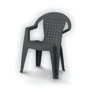 Fauteuil Monobloc Norma Anthracite