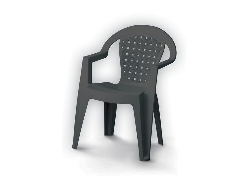 Fauteuil Monobloc Norma Anthracite