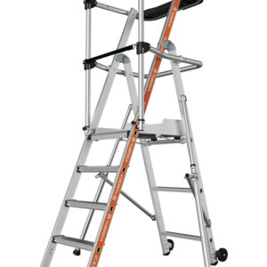Plateforme RAPTOR 4 marches garde-corps Sangle TUBESCA-COMABI 02274104