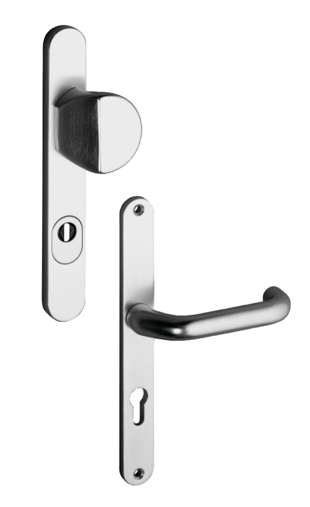 Poigné étroite F1 alu entraxe 70 mm DIECKMANN 326Z-F1