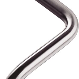 Poigné tubulaire PG 3050 en V  de diamètre 30 mm et entraxe 300 mm inox VACHETTE 063920