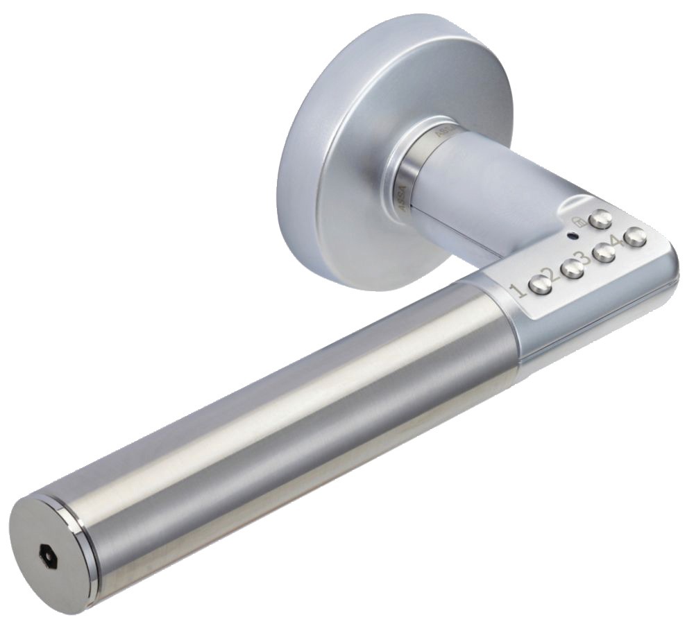 Poignée à code électronique sur rosaces CODE HANDLE gauche VACHETTE 82005
