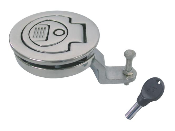 Poignée avec serrure A4 61 x 51 mm SCHAFER + PETERS 814060461