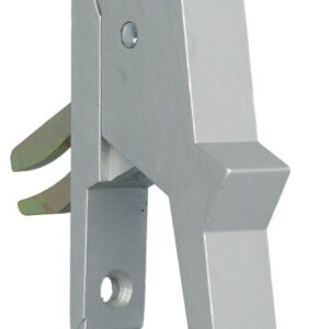 Poignée de crémone 520 aluminium à double fourche ARGENTA 520101