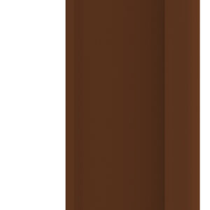Poignée de tirage extérieur laqué brun RAL1247 LA CROISEE DS DS7247-097