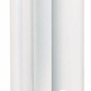 Poignée fixe extérieure avec trou de cylindre blanc VACHETTE 6405.51.0